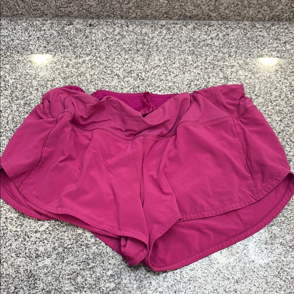 Women's Pink lululemon hotty hot Shorts